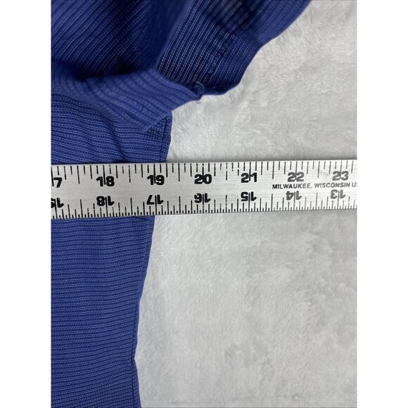 Florida Gator Game Day Dress Shirt Size Medium Women's Button Up Blue Short Slev - Picture 7 of 11